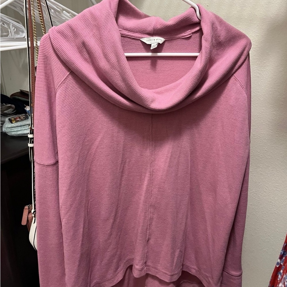 Lucky brand Pink Sweater